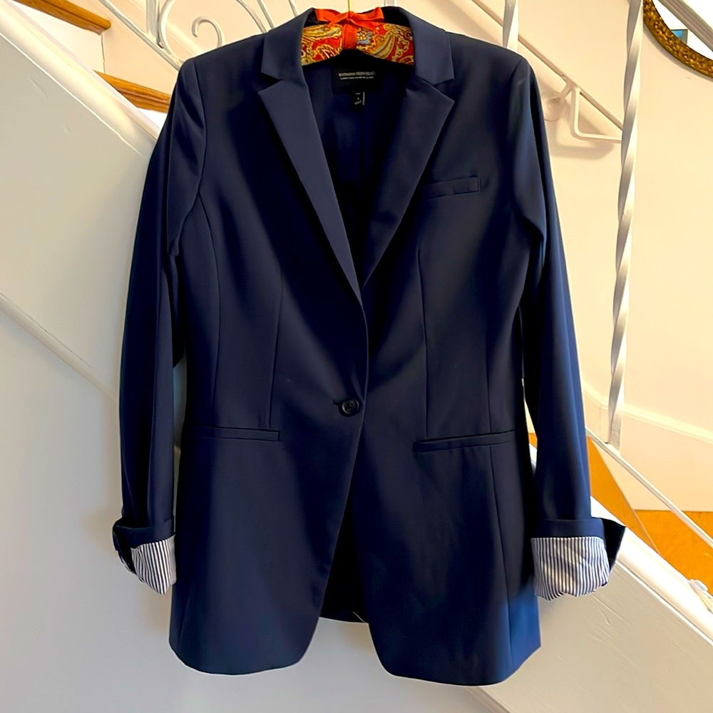 Banana Republic Navy Blazer